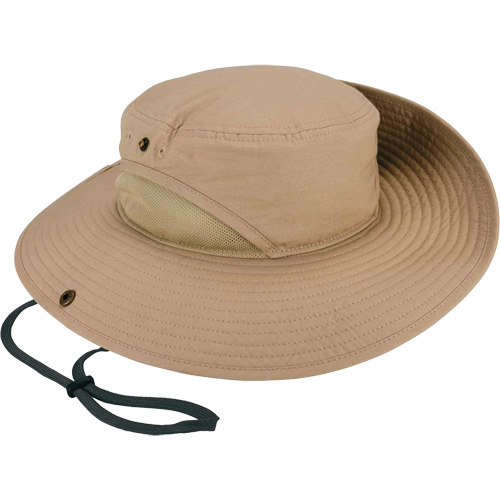 Chill-Its 8936 Lightweight Ranger Hat with Mesh Paneling, Khaki Kelford
