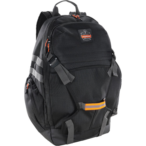 Sac &agrave; dos de travail pour le chantier Arsenal 5188 avec rangement pour casque de s&eacute;curit&eacute;, 15" lo x 7" la, Noir, Nylon/Polyester Kelford