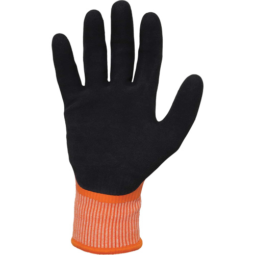 ProFlex 7551 Coated Cut-Resistant Winter Work Gloves, Size Small, 10/13 Gauge, Nitrile/Rubber Latex Coated, HPPE Shell, ASTM ANSI Level A5/EN 388 Level E Kelford