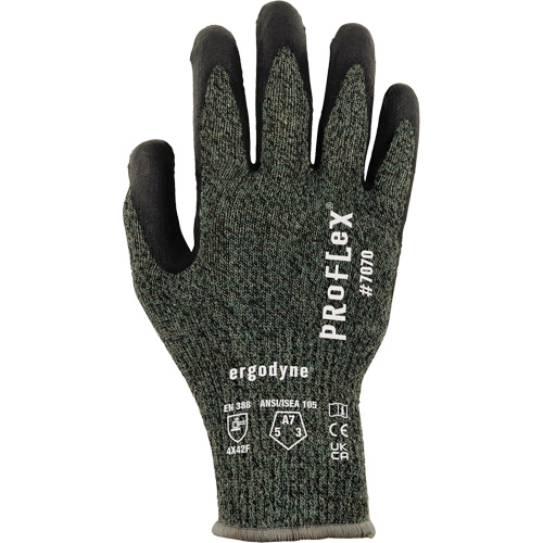 ProFlex 7070 Nitrile Coated Cut-Resistant Gloves, Size Small, 13 Gauge, Nitrile Coated, Aramid Shell, ASTM ANSI Level A7/EN 388 Level F Kelford
