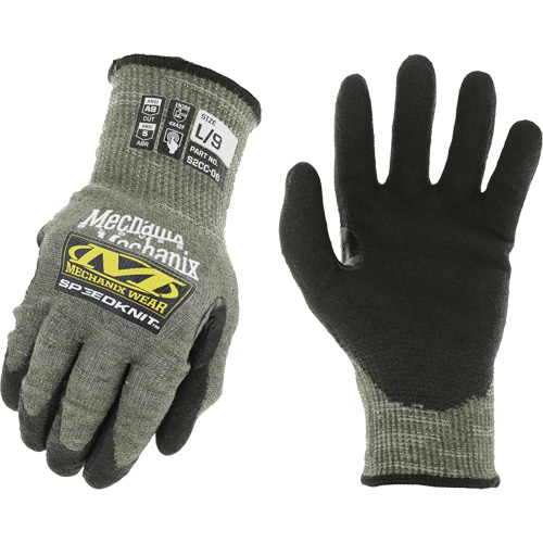 Gants de travail Speedknit, Taille 7, Calibre 13, Rev&ecirc;tement Ur&eacute;thane, Enveloppe en PEHP/Tungst&egrave;ne, ASTM ANSI niveau A9 Kelford