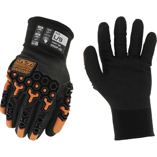 Gants thermiques Speedknit M-Pact, 7, Paume en Nitrile, Poignet Poignet en tricot Kelford