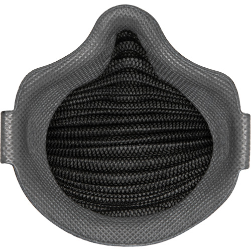 AirWave M Series Black Disposable Masks with SmartStrap&reg; & Full Foam Flange, N95, NIOSH Certified, Small Kelford