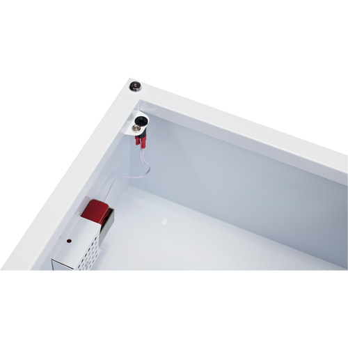 Grande armoire standard pour DEA avec alarme, Zoll AED Plus/Zoll AED 3/Cardio-Science/Physio-Control Pour, Non m&eacute;dical Kelford