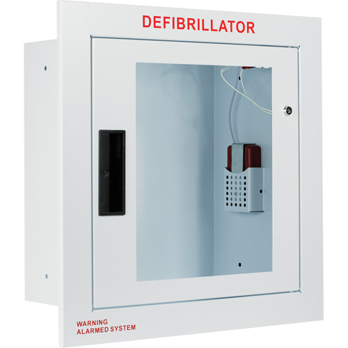 Fully Recessed Large Cabinet with Alarm, Zoll AED Plus&reg;/Zoll AED 3/Cardio-Science/Physio-Control For, Non-Medical Kelford
