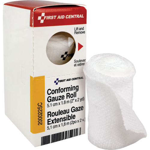SmartCompliance&reg; Refill Conforming Stretch Gauze Bandage, Roll, 6' L x 2" W, Sterile, Medical Device Class 1 Kelford