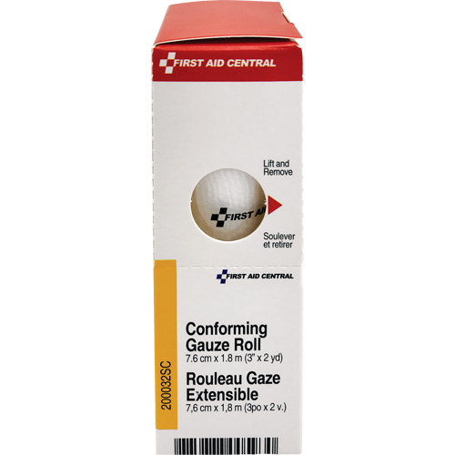SmartCompliance&reg; Refill Conforming Stretch Gauze Bandage, Roll, 6' L x 3" W, Sterile, Medical Device Class 1 Kelford