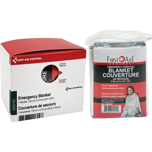 SmartCompliance&reg; Refill Emergency Blanket, Mylar Kelford