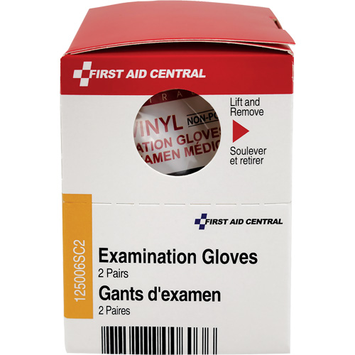 SmartCompliance&reg; Refill Examination Gloves, Vinyl, Powder-Free, Clear, Class 2 Kelford