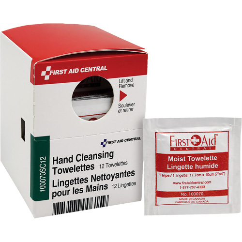 SmartCompliance&reg; Refill Cleansing Wipes, Towelette, Hand Cleaning Kelford