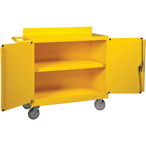 Spill Control Center Cart, 18" L x 38.375" W x 36" H Kelford