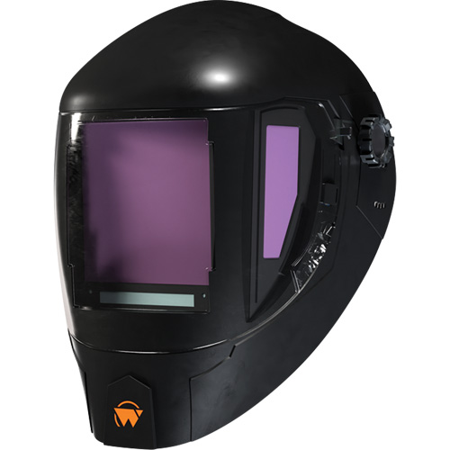 Masque pour soudage ArcOne Orbit, 6" lo x 4" la Champ de vision, Teinte 3 - 13, Noir Kelford