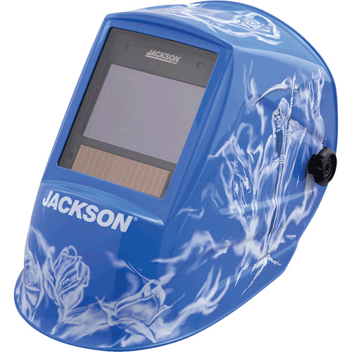 Casque auto-obscurcissant haut de gamme Reapers n Roses Kelford