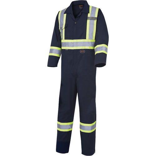516T Coveralls, 40 (Tall), Navy Blue Kelford
