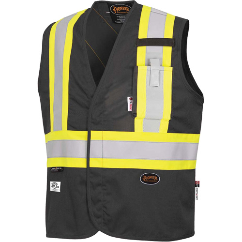 7729 Veste r&eacute;sistante aux arcs &eacute;lectriques FR-Tech, Petit, Noir, 10 cal/cm² Kelford