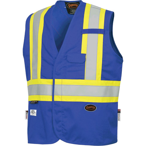 7730 Veste r&eacute;sistante aux arcs &eacute;lectriques FR-Tech, Petit, Bleu royal, 10 cal/cm² Kelford