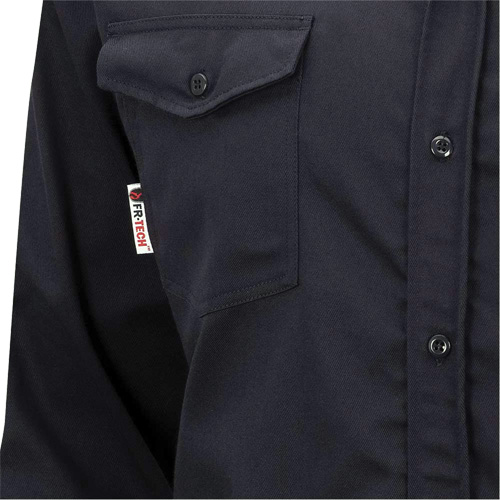 7742 Chemise de s&eacute;curit&eacute; ignifug&eacute;e FR-Tech, Petit, Bleu marin Kelford