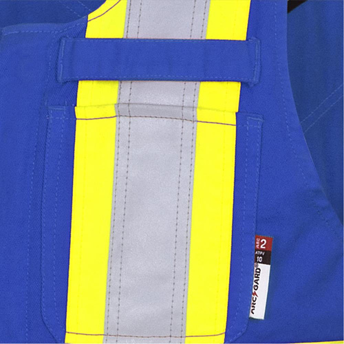 7714 FR-Tech&reg; Flame-Resistant Overalls, Small, Royal Blue Kelford