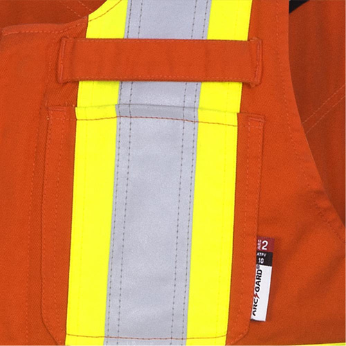 7712 Combinaison ignifuge FR-Tech, Petit, Orange haute visibilit&eacute; Kelford