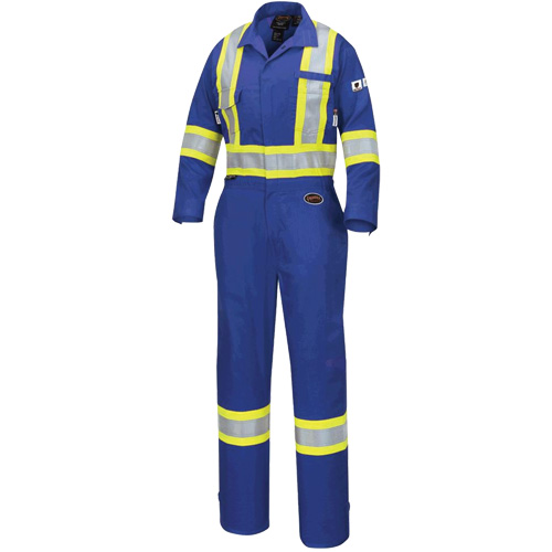 7704W FR-Tech&reg; Women's FR/Arc-Rated Coveralls, Size X-Small, Royal Blue, 10 cal/cm² Kelford