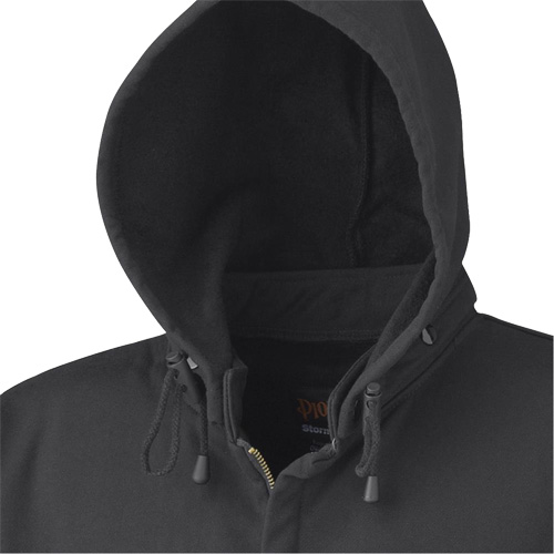 337 Flame-Resistant Zip Style Hoodie, Men's, X-Small, Black, 22 cal/cm² Kelford
