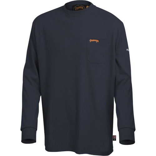 333 Flame-Resistant Long-Sleeved Shirt, Small, Navy Blue Kelford