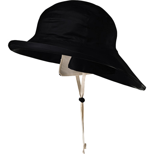 D5050 Chapeau Sou'wester traditionnel noir Dry King, Petit, Noir, Caoutchouc Kelford