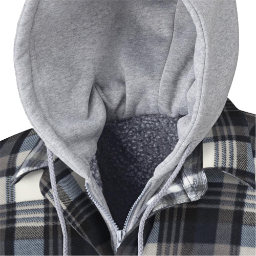 415BG Chemise &agrave; capuche matelass&eacute;e, Hommes, T-petit, Multicolore Kelford