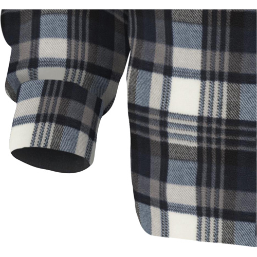 415BG Chemise &agrave; capuche matelass&eacute;e, Hommes, T-petit, Multicolore Kelford