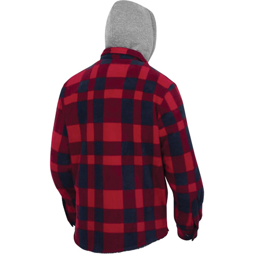 415RB Chemise &agrave; capuche matelass&eacute;e, Hommes, Petit, Multicolore Kelford