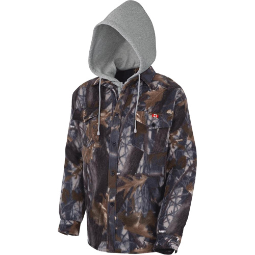 415CM Chemise &agrave; capuche matelass&eacute;e, Hommes, T-petit, Multicolore Kelford