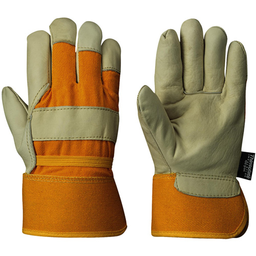 632 Insulated Fitter's Gloves, One Size, Grain Cowhide Palm, Boa Inner Lining Kelford
