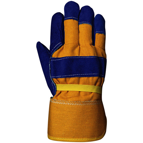 655 Insulated Fitter's Gloves, One Size, Split Cowhide Palm, Boa Inner Lining Kelford
