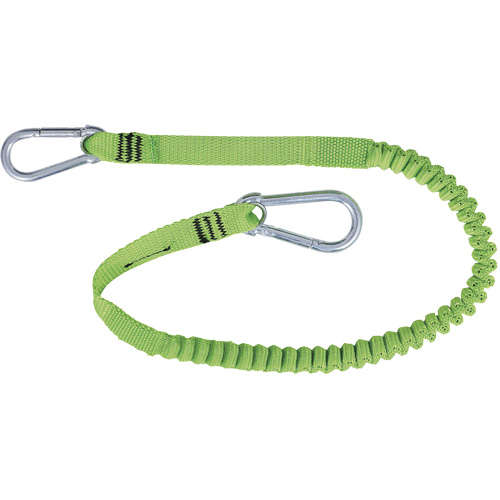 TT-9902 Slim Line Tool Tether Harness Lanyard, Fixed Length, Dual Carabiner Kelford