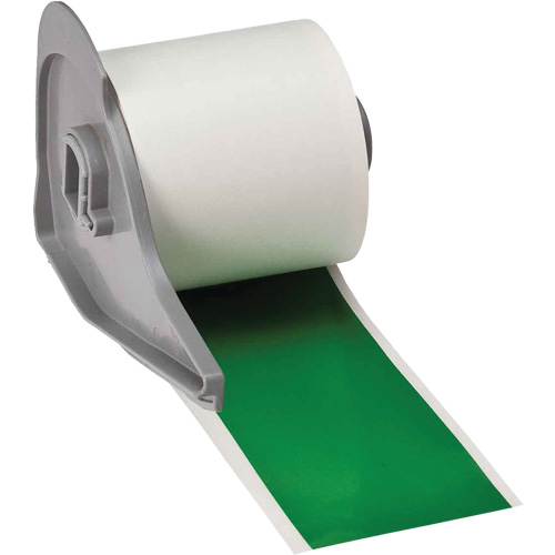 Ruban adh&eacute;sif permanent toutes saisons pour &eacute;tiquettes, Vinyle, Vert, Largeur de 2" Kelford