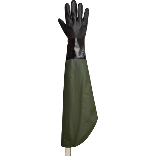 Chemstop Chemical-Resistant Gloves, PVC, Flock-Lined Inner Lining Kelford