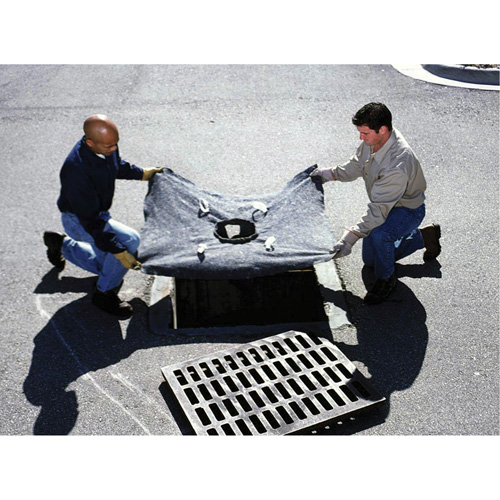 Bac de r&eacute;tention Recycled Ultra-Drain Guard, Huile & s&eacute;diments, 48" lo x 36" la Kelford