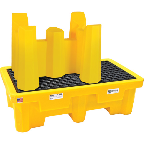 Ultra-Drum Rack Containment Systems 1 baril, 52" lo x 49,5" la x 29" ha, 66 gal. US Capacit&eacute; Kelford