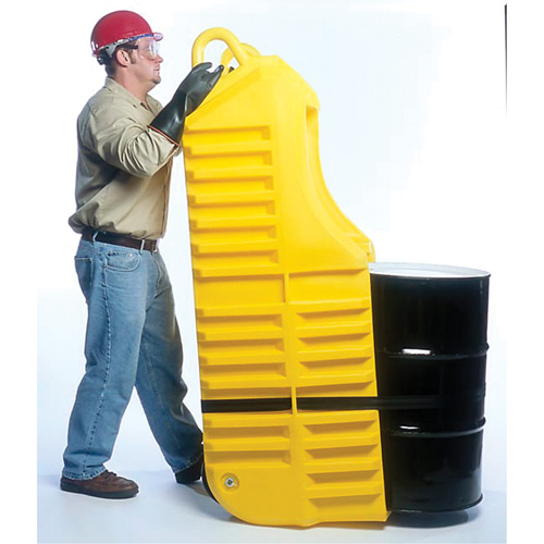 Drum Dolly, 26.5" L x 26.5" W x 5" H, 800 US gal. Spill Cap. Kelford