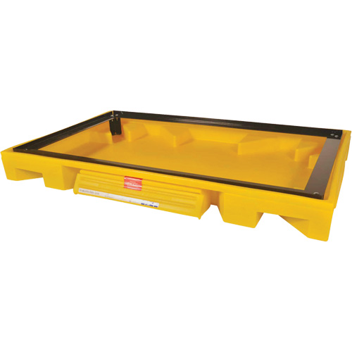 Double Drum Ultra-Safety Cabinet Bladder System, 63" lo x 38,5" la x 6,3" h, Capacit&eacute; de charge 3000 lb Kelford