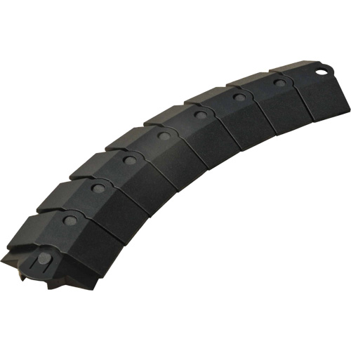 Small Ultra-Sidewinder Cable Protection System&reg; with Endcaps, 39.5" x 3" x 0.8", 2000 lbs. (1 tons) Kelford