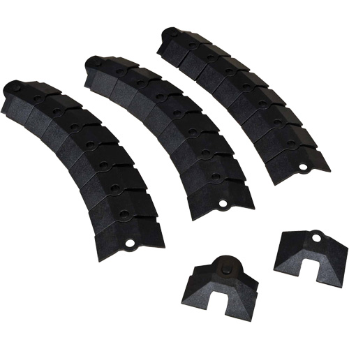 Grand Ultra-Sidewinder Cable Protection System avec capuchons, 34" x 13,6" x 2,1", 260 lb (0,13 tonnes) Kelford