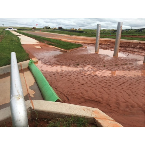 Ultra-Silt Dike — vert, 7' lo x 5' la Kelford