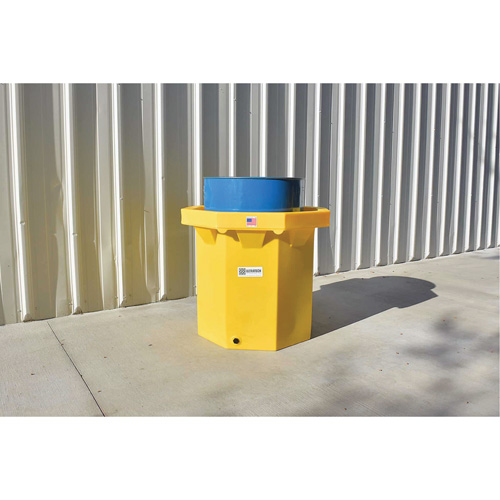 Flat-Bottom Ultra-Spill Collector&reg;, 66 US gal., Mobile Kelford