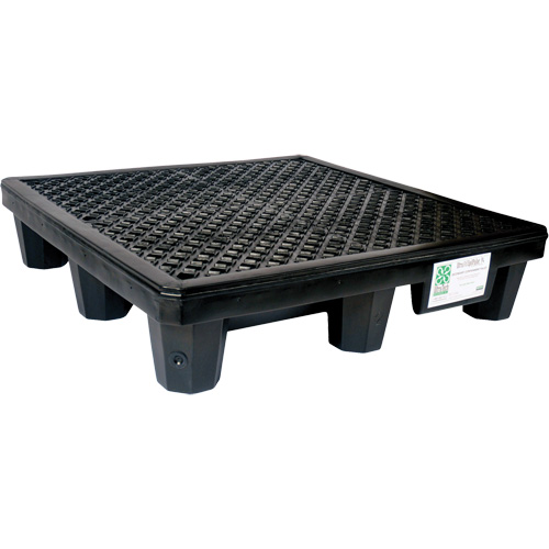 4-Drum Economy Ultra-Spill Pallet&reg;, 66 US gal. Spill Capacity, 53" x 53" x 11.8" Kelford