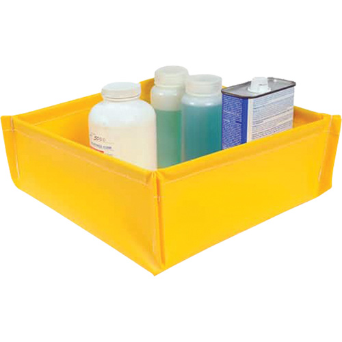 Flexible Ultra-Utility Tray, 12" lo x 12" la x 4,8" h, Cap. de d&eacute;versement 1,5 gal. US Kelford