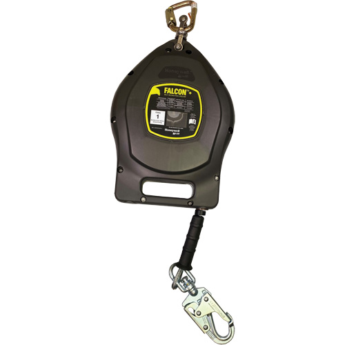 Falcon+ Self-Retracting Lifeline, 50', Galvanized Steel, Swivel Kelford
