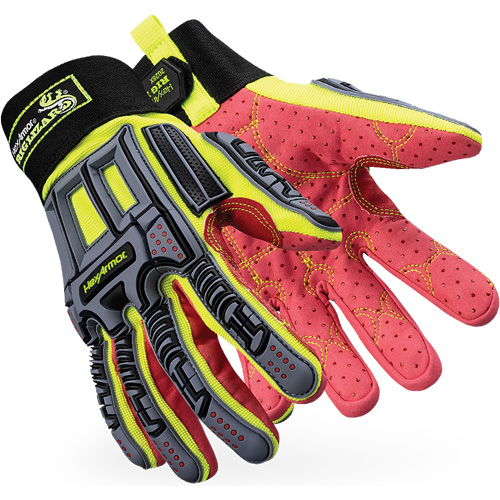 Gants r&eacute;sistants aux coupures Rig Lizard 2028X, 6/T-petit, Paume en Synth&eacute;tique/PEHP, Poignet &eacute;lastique/Boucle et crochet Kelford