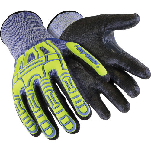 Gants r&eacute;sistants aux chocs Rig Lizard Thin Lizzie 2095, 2T-petit/5, Paume en PEHP, Poignet &eacute;lastique/Poignet en tricot Kelford