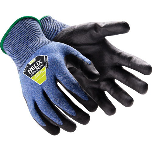 Gants r&eacute;sistants aux coupures Helix 3025, Taille 6/T-petit, Calibre 21, Rev&ecirc;tement Mousse de nitrile, Enveloppe en PEHP, ASTM ANSI niveau A4 Kelford